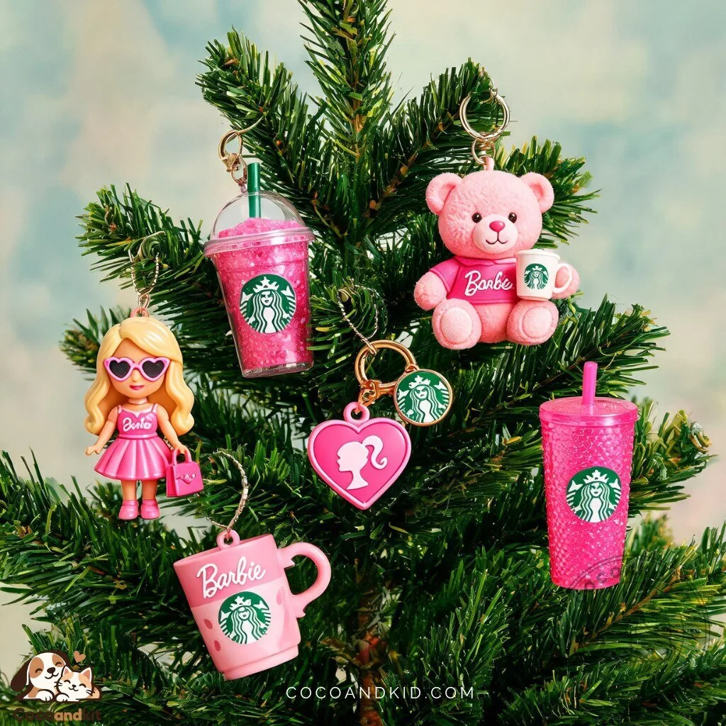 Starbucks x Barbie 2026 Advent Calendar 24-Piece Set - Coco & Kit ...